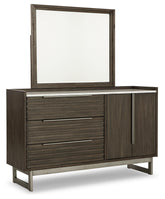 Arkenton King Panel Bed, Dresser, Mirror, Chest and 2 Nightstands